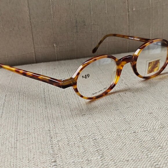 Marvel Classic Women Eyeglasses Frame Brown Tortoise Eyewear Glasses Made France - Picture 4 of 12